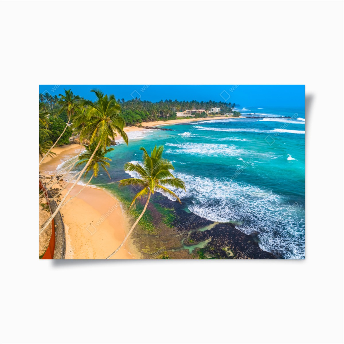 Poster paradiso tropicale sulla costa • Wallissimo®