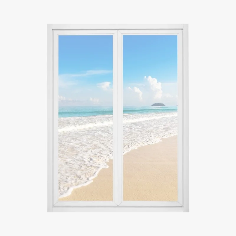 Adesivo per finestra calma tropicale a Karon, Phuket