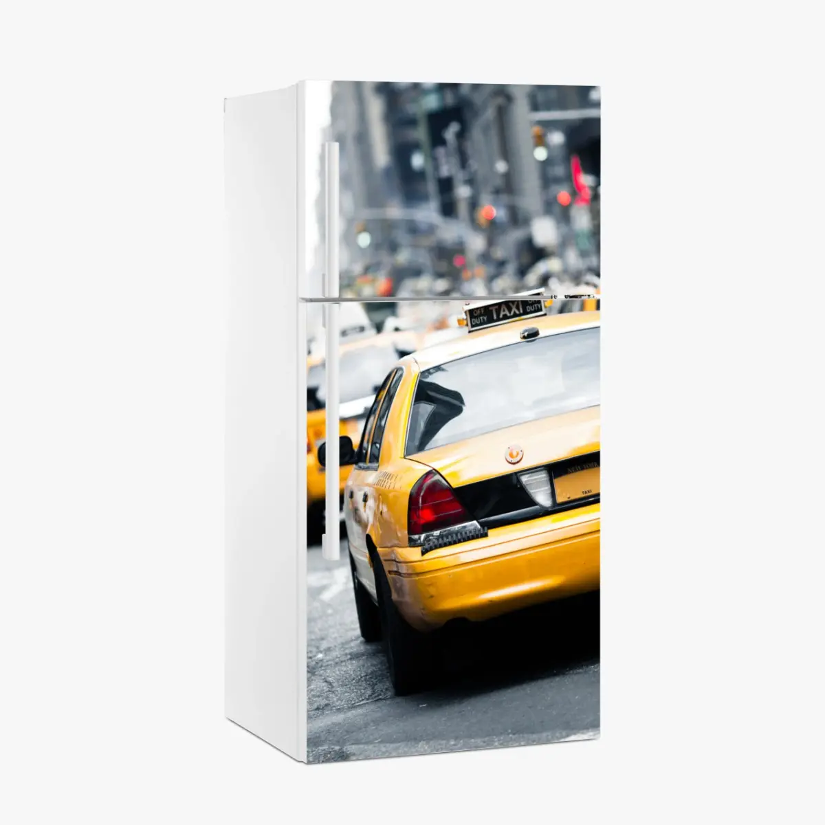 Adesivo per frigorifero vibrazioni urbane a New York • Wallissimo®