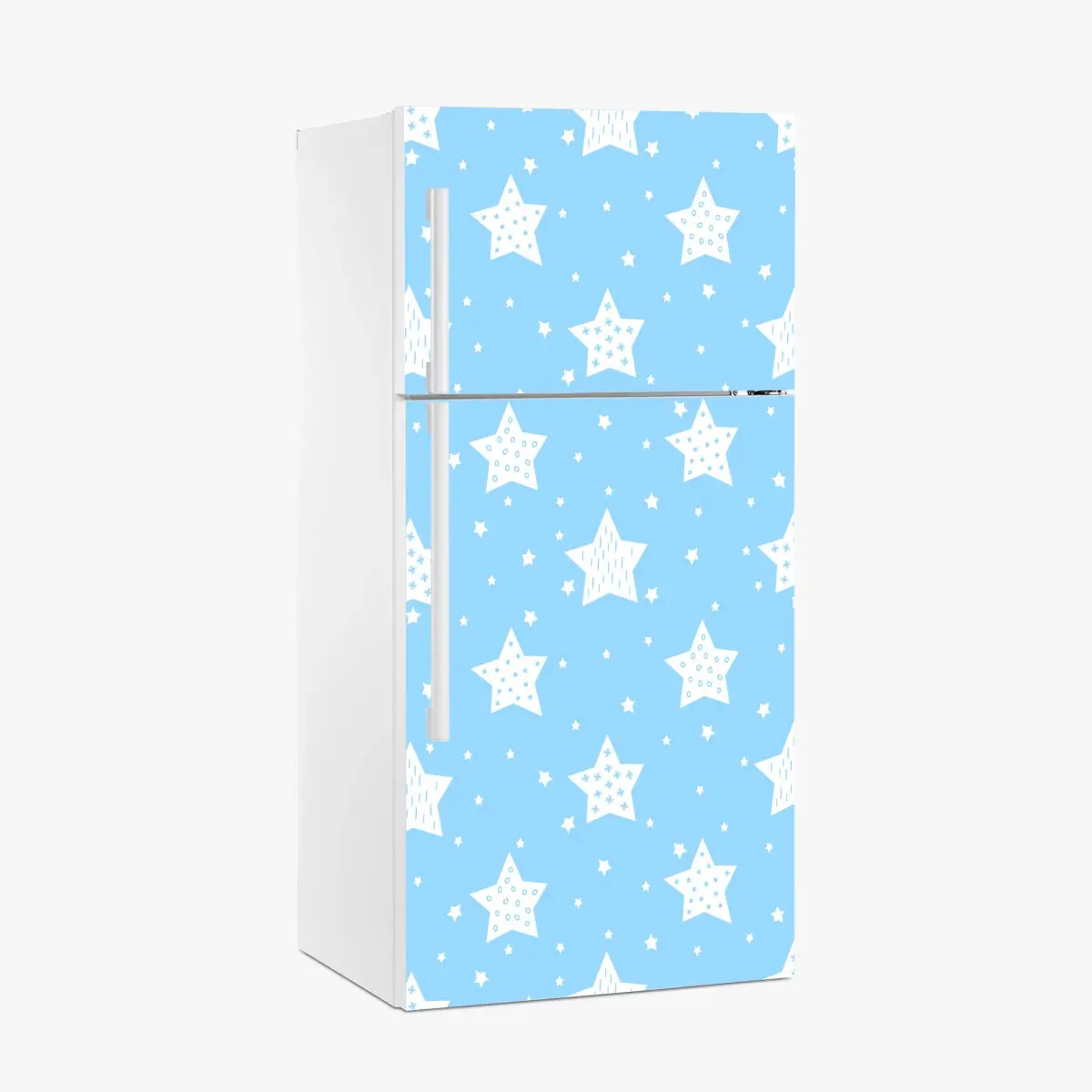 Adesivo per frigorifero motivo di stelle per cameretta • Wallissimo®