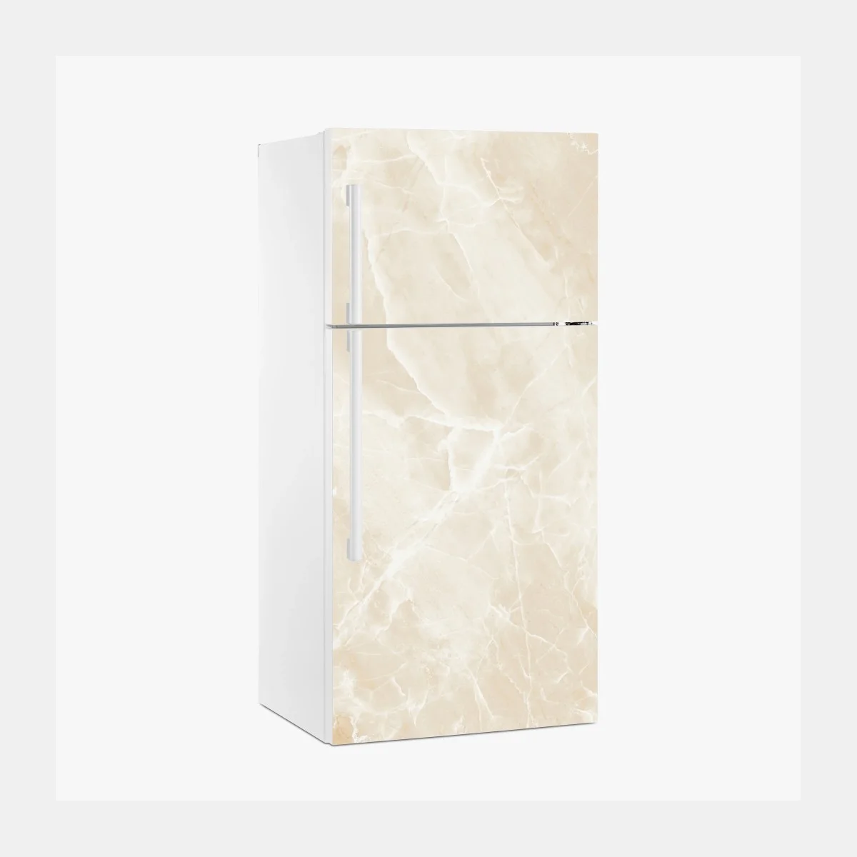 Adesivo per frigorifero marmo beige venato elegante • Wallissimo® Adesivo per frigorifero marmo beige venato elegante • Wallissimo®