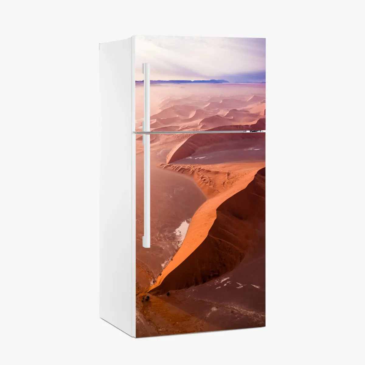 Adesivo per frigorifero mistiche dune di Sossusvlei, Namibia • Wallissimo®