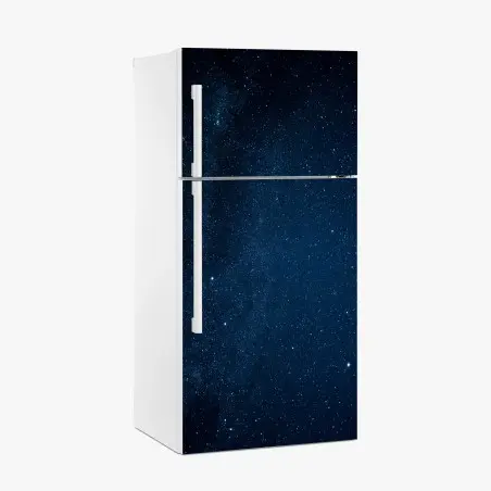 Adesivo per frigorifero cielo stellato profondo • Wallissimo®
