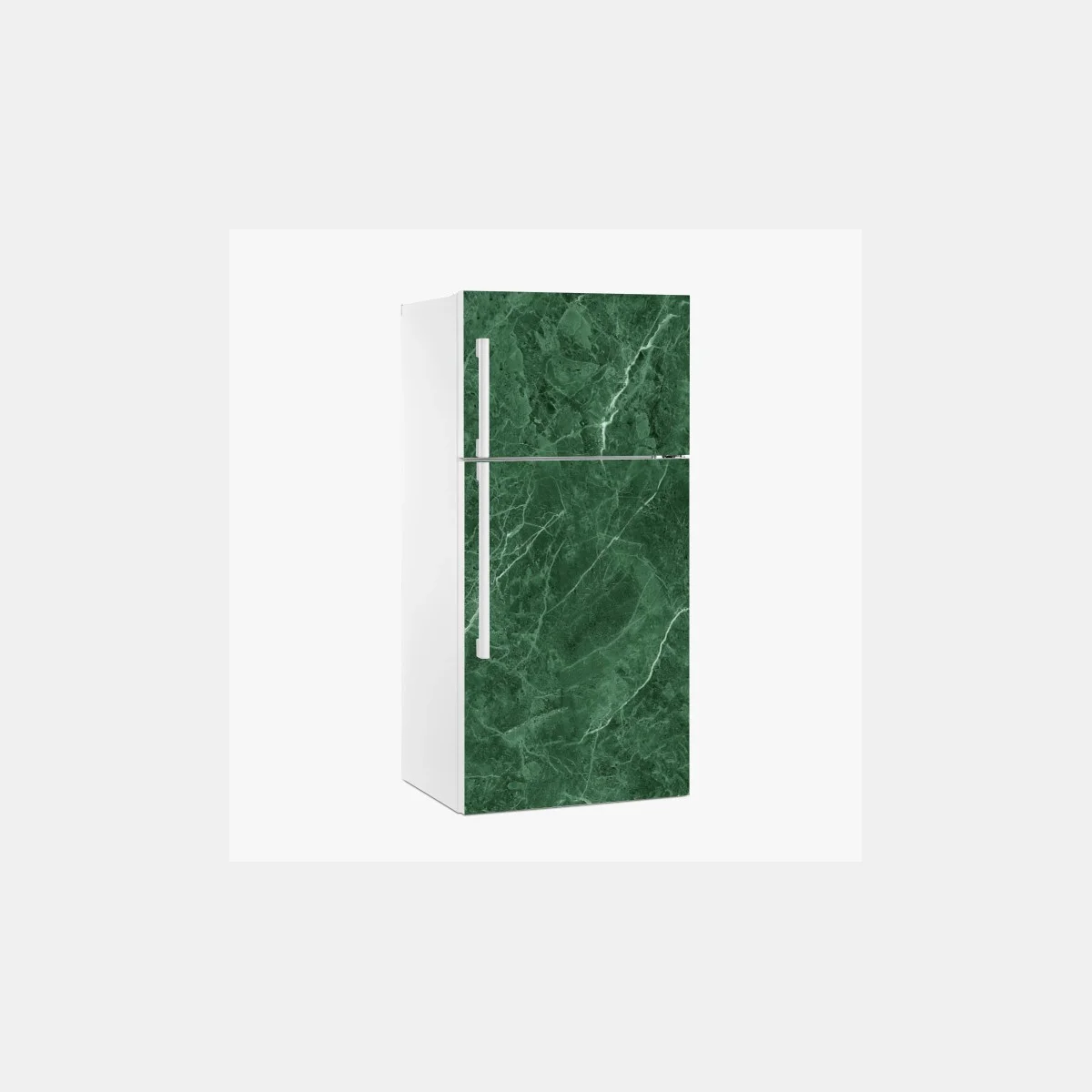 Adesivo per frigorifero marmo verde venato elegante • Wallissimo® Adesivo per frigorifero marmo verde venato elegante • Wallissimo®