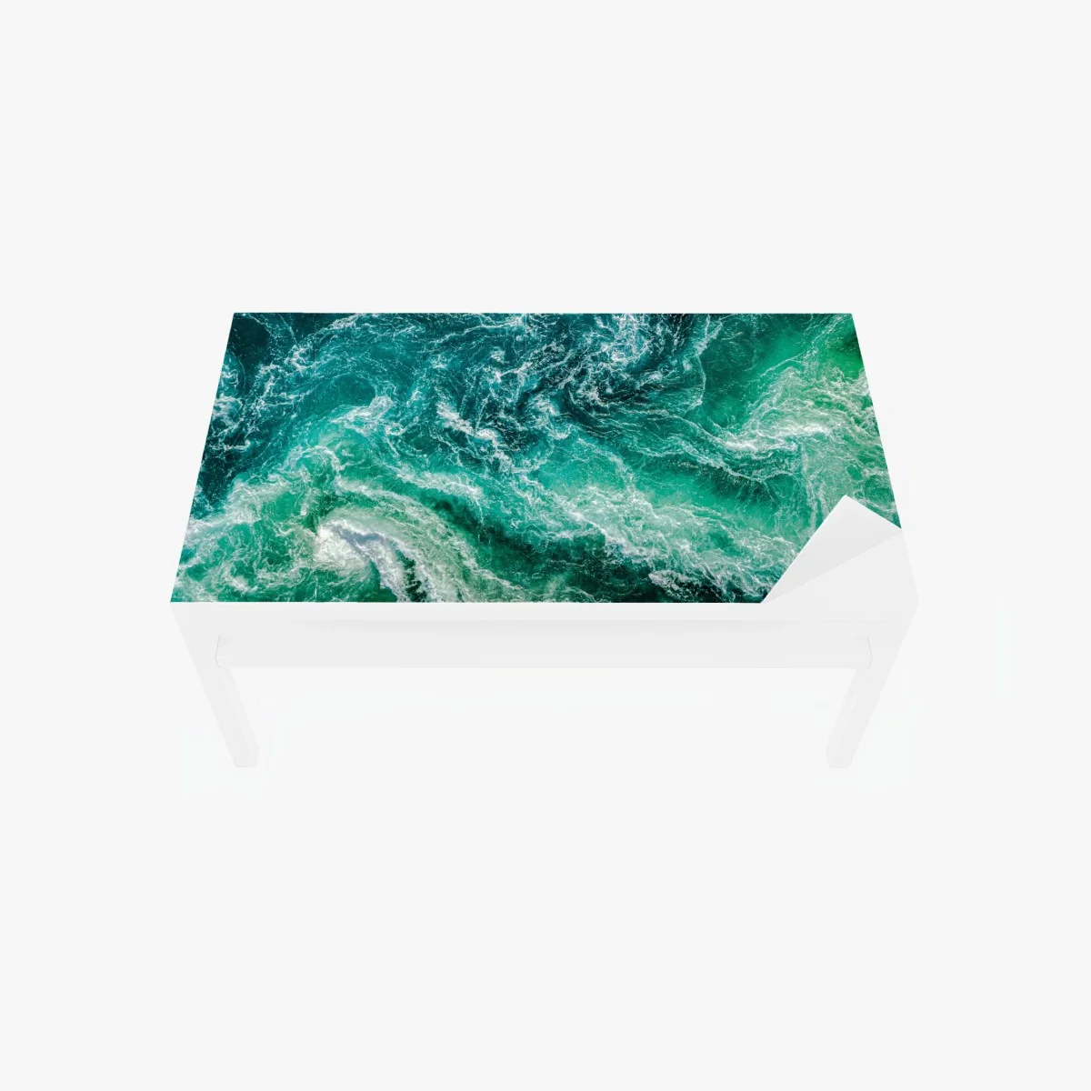 Adesivo per tavolo e scrivania vortici marini di Saltstraumen • Wallissimo® Adesivo per tavolo e scrivania vortici marini di Saltstraumen • Wallissimo®