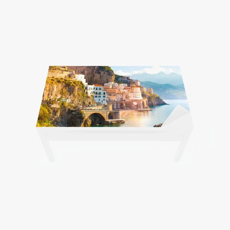 Adesivo per tavolo e scrivania panorama della Costiera Amalfitana