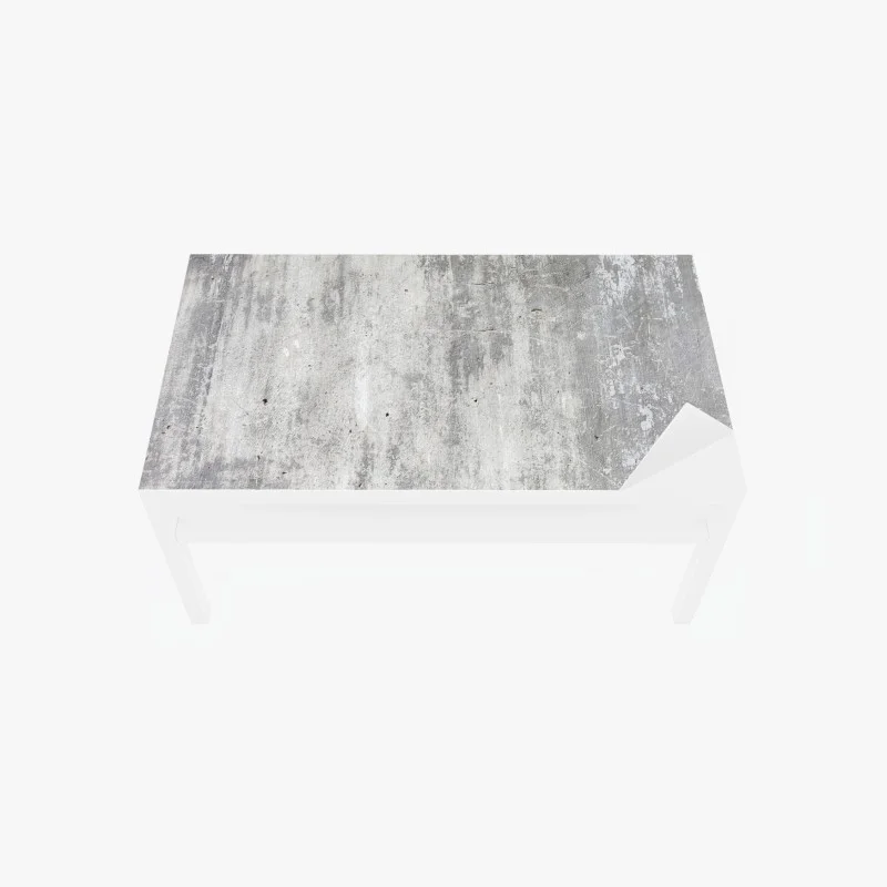 Adesivo per tavolo e scrivania texture di muro in cemento invecchiato