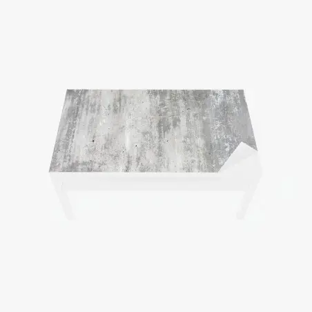 Adesivo per tavolo e scrivania texture di muro in cemento invecchiato • Wallissimo®