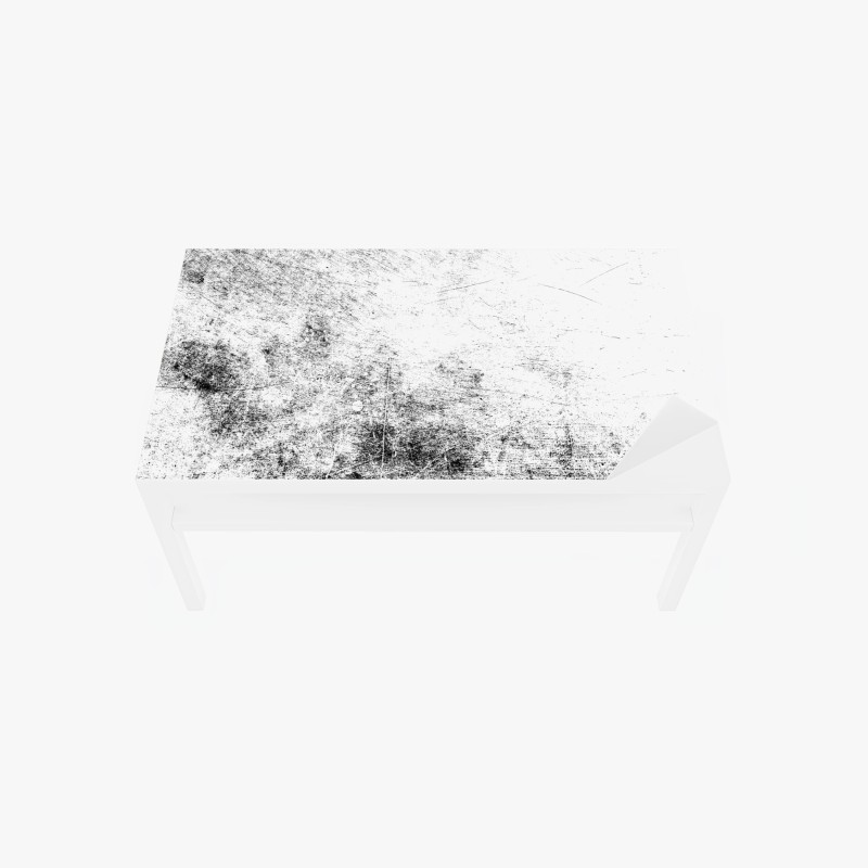 Adesivo per tavolo e scrivania texture grunge bianco e nero