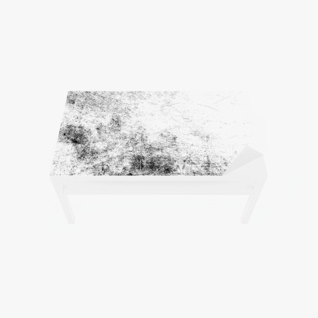 Adesivo per tavolo e scrivania texture grunge bianco e nero • Wallissimo®