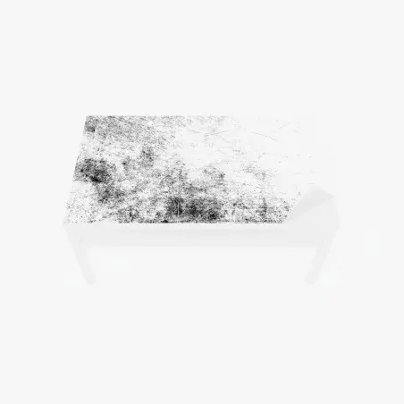 Adesivo per tavolo e scrivania texture grunge bianco e nero • Wallissimo®