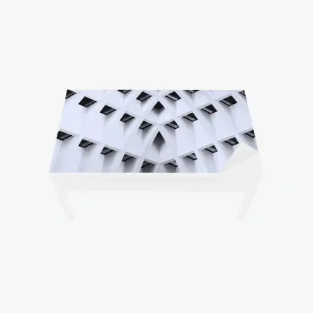 Adesivo per tavolo e scrivania trama di archi geometrici • Wallissimo®