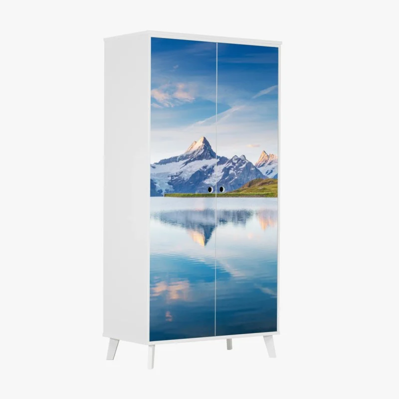 Adesivo per armadio panorama alpino: Bachalpsee Grindelwald