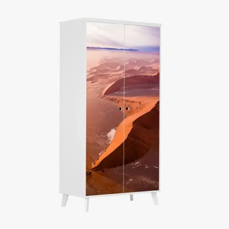 Adesivo per armadio mistiche dune di Sossusvlei, Namibia • Wallissimo®