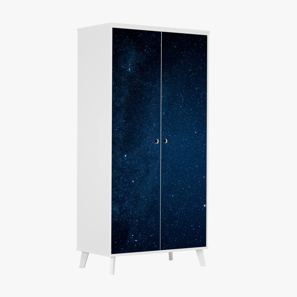 Adesivo per armadio cielo stellato profondo • Wallissimo®