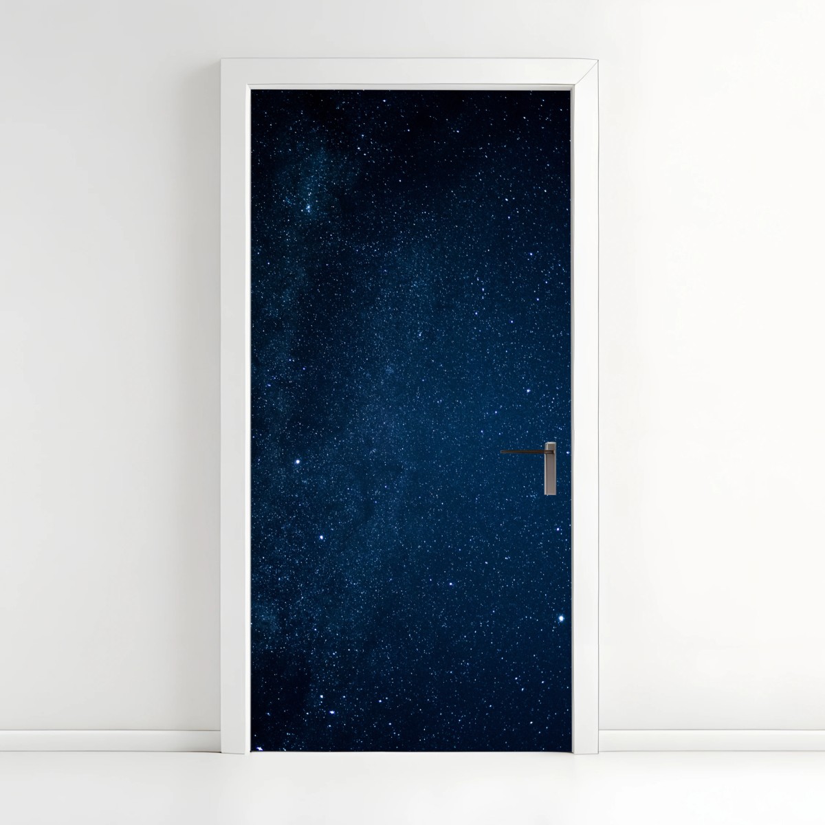 Adesivo per porta cielo stellato profondo • Wallissimo®