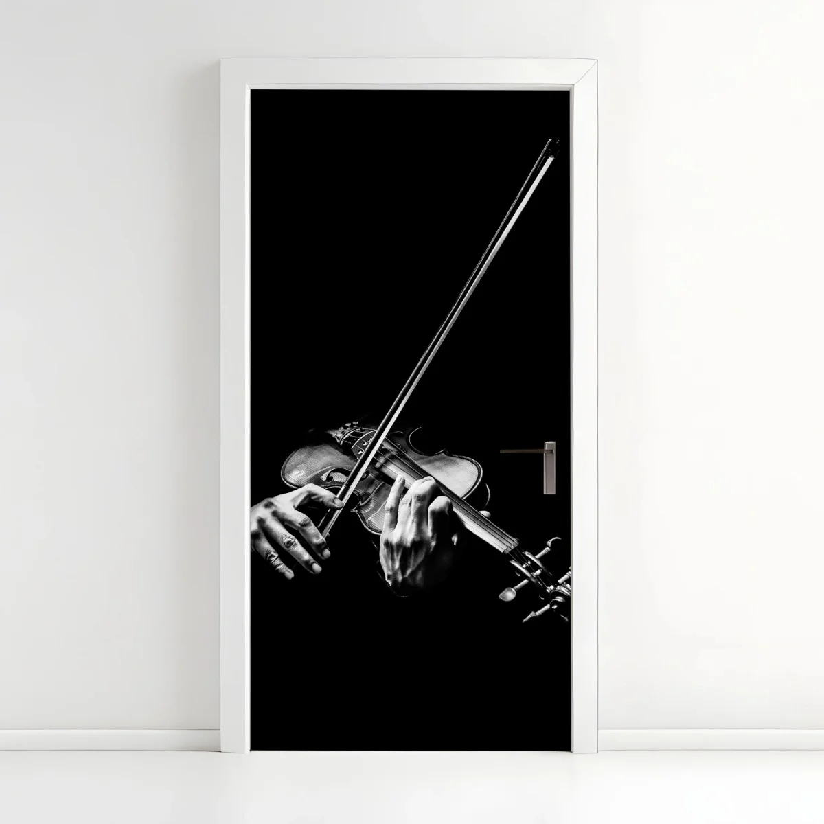Adesivo per porta mani al violino in controluce • Wallissimo® Adesivo per porta mani al violino in controluce • Wallissimo®