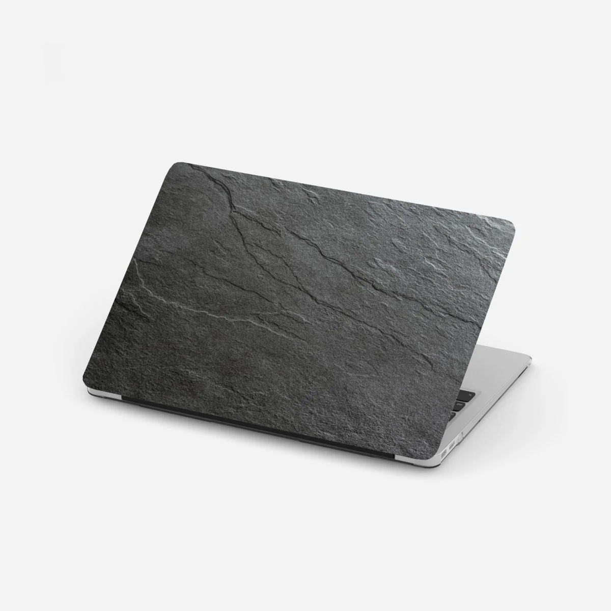 Adesivo per laptop texture ardesia scura elegante per pareti • Wallissimo® Adesivo per laptop texture ardesia scura elegante per pareti • Wallissimo®