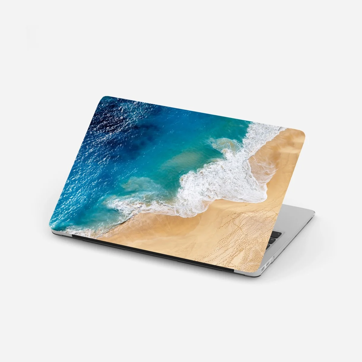 Adesivo per laptop spiaggia tropicale vista aerea • Wallissimo® Adesivo per laptop spiaggia tropicale vista aerea • Wallissimo®