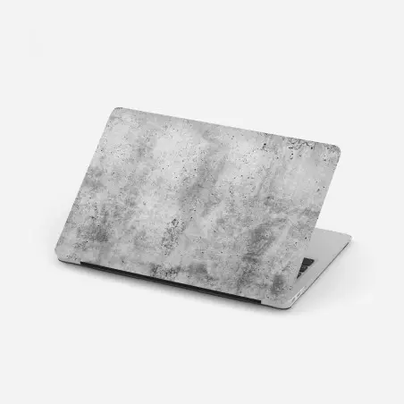 Adesivo per laptop texture di muro in cemento grezzo • Wallissimo®