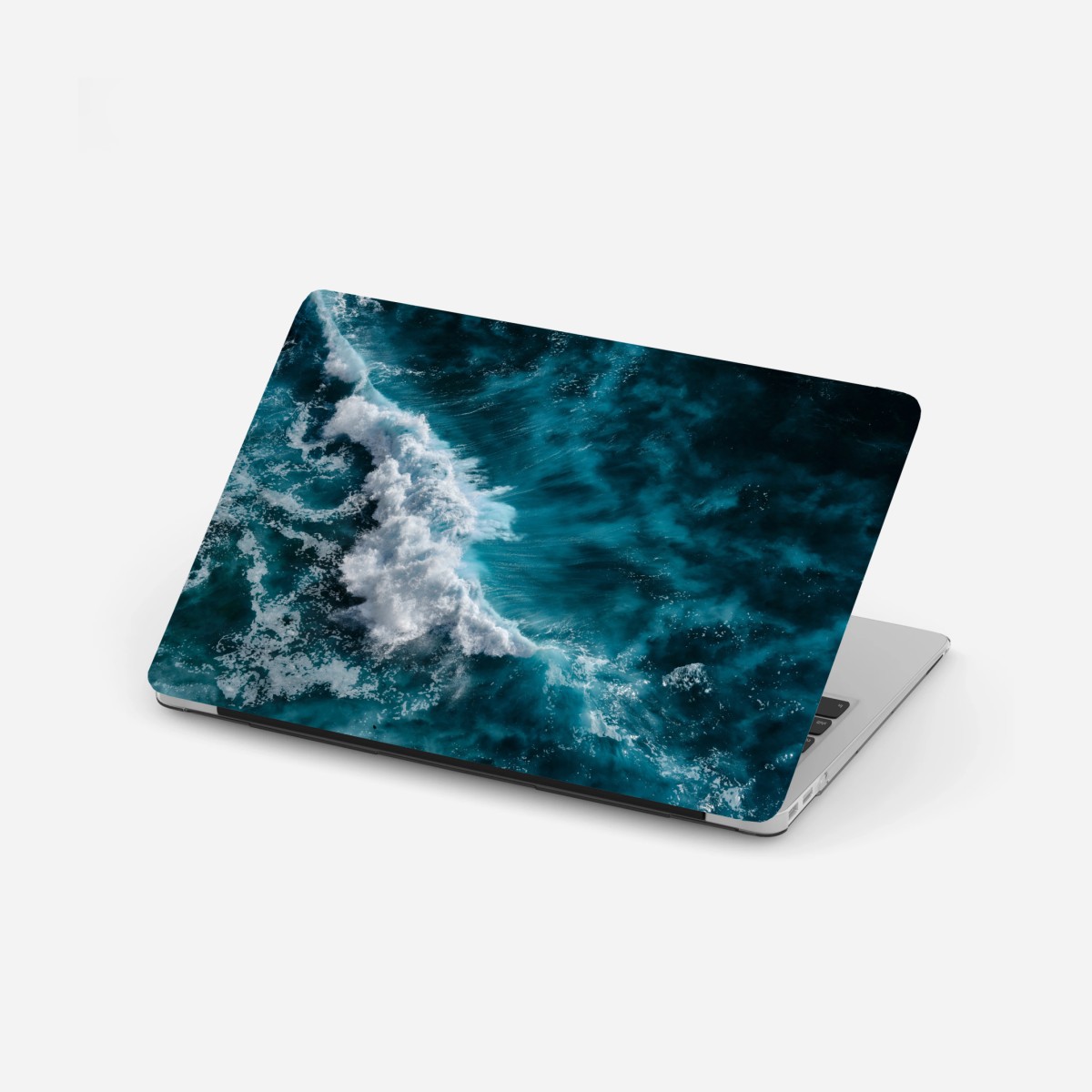 Adesivo per laptop energia dell'oceano in movimento • Wallissimo®
