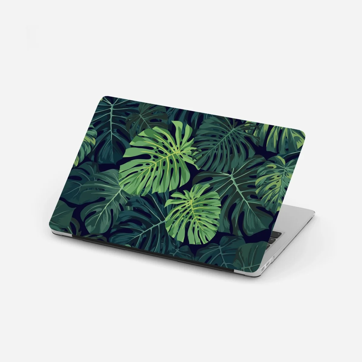 Adesivo per laptop motivo foglie di monstera tropicale • Wallissimo® Adesivo per laptop motivo foglie di monstera tropicale • Wallissimo®
