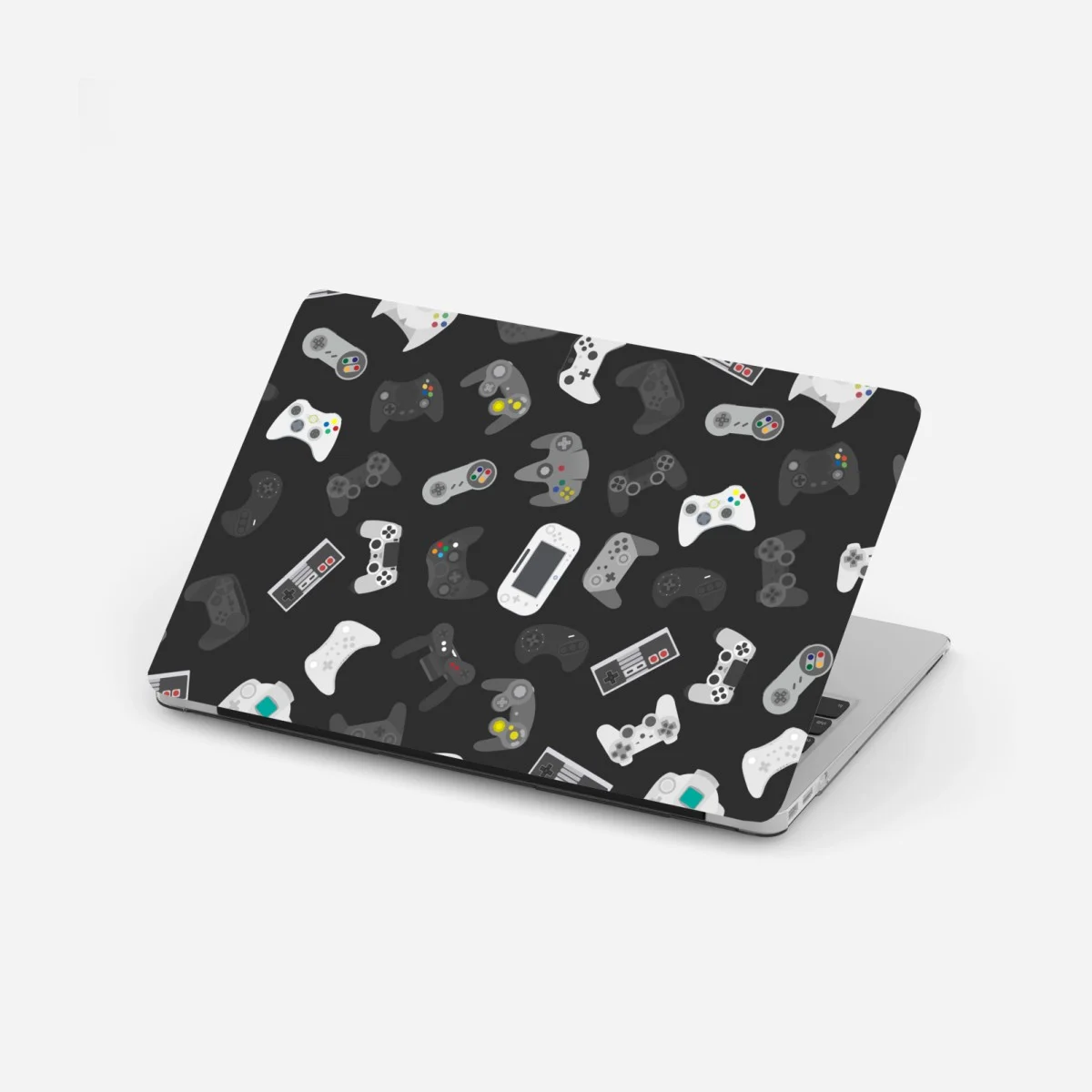Adesivo per laptop pattern di controller da gioco retrò • Wallissimo® Adesivo per laptop pattern di controller da gioco retrò • Wallissimo®