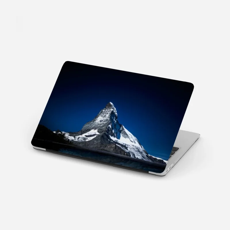 Adesivo per laptop riflessi notturni del Cervino