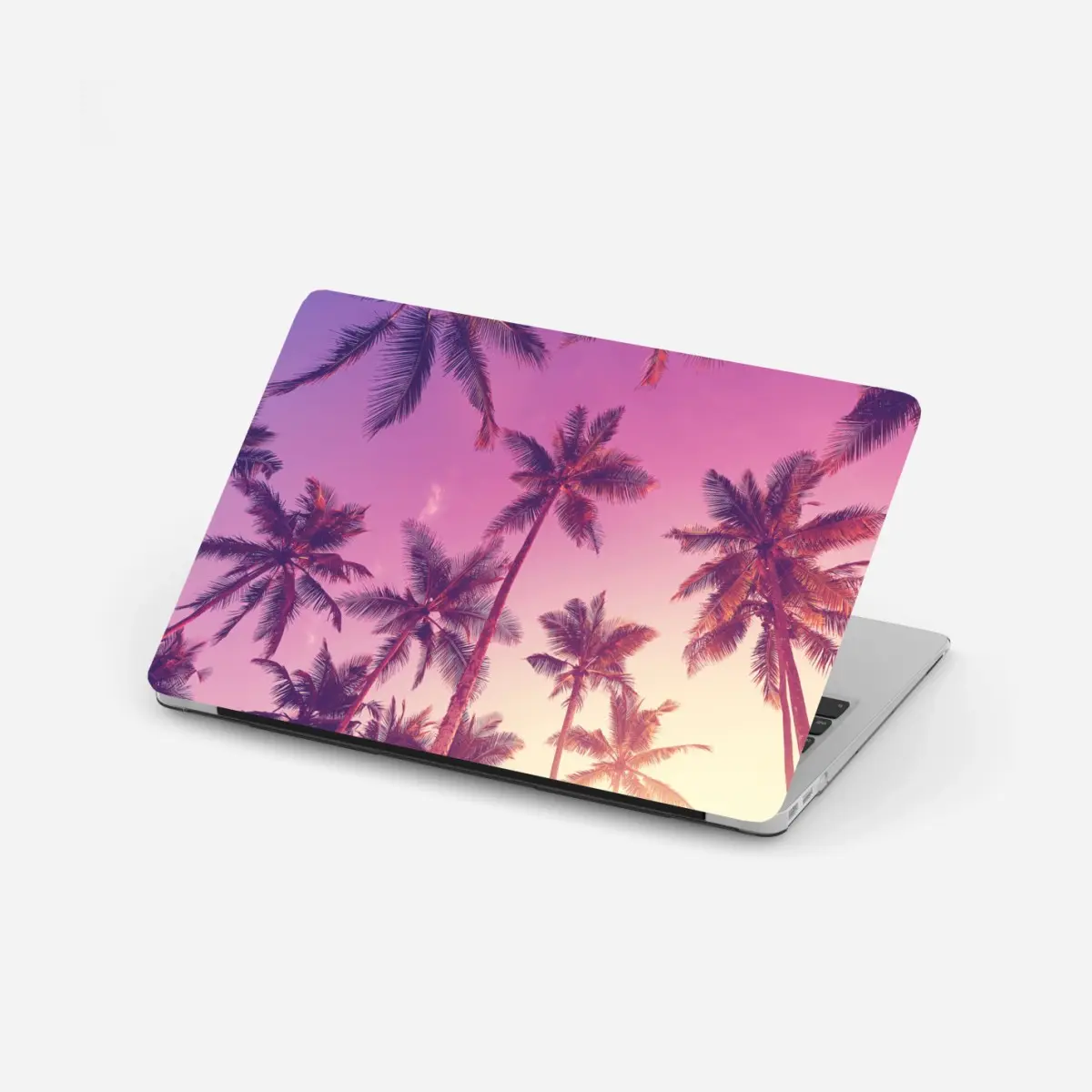 Adesivo per laptop sotto le palme al tramonto • Wallissimo® Adesivo per laptop sotto le palme al tramonto • Wallissimo®