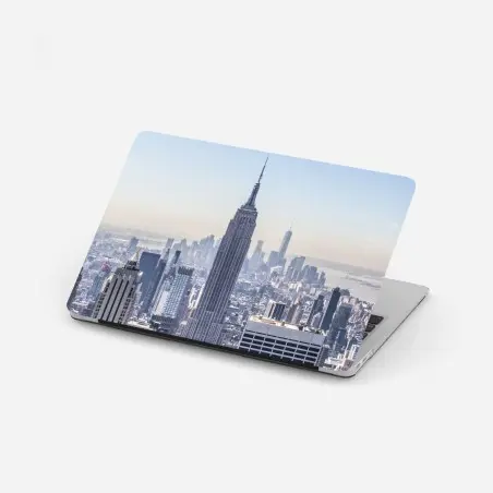 Adesivo per laptop veduta iconica di New York • Wallissimo®