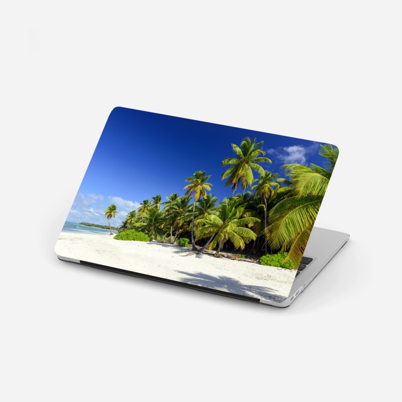 Adesivo per laptop spiaggia tropicale a Punta Cana