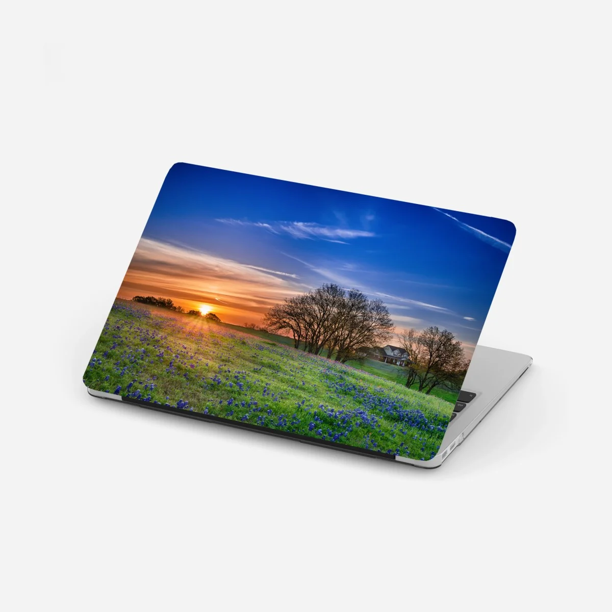 Adesivo per laptop alba in Texas tra i bluebonnet • Wallissimo® Adesivo per laptop alba in Texas tra i bluebonnet • Wallissimo®