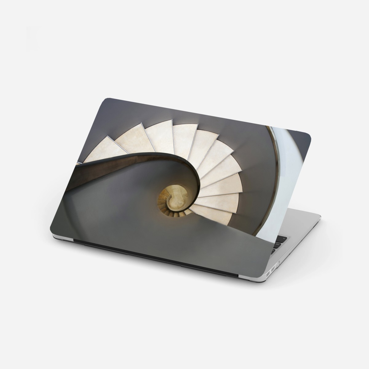 Adesivo per laptop spirale architettonica minimalista • Wallissimo®