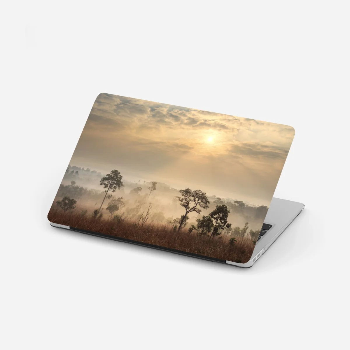Adesivo per laptop alba nella savana della Thailandia • Wallissimo® Adesivo per laptop alba nella savana della Thailandia • Wallissimo®