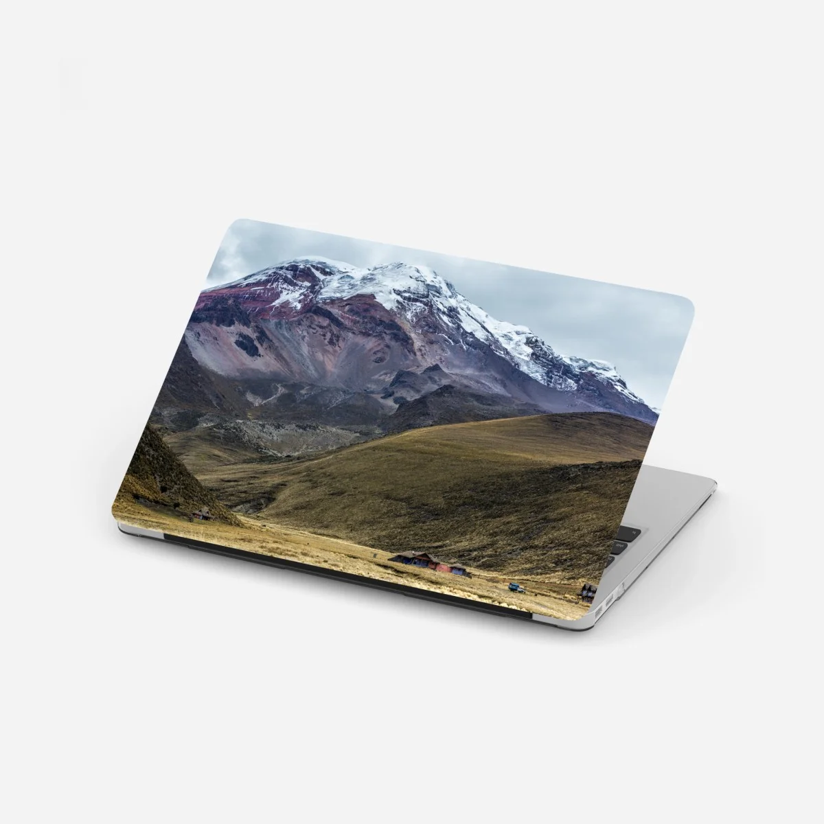 Adesivo per laptop paesaggio montano con vette innevate • Wallissimo® Adesivo per laptop paesaggio montano con vette innevate • Wallissimo®