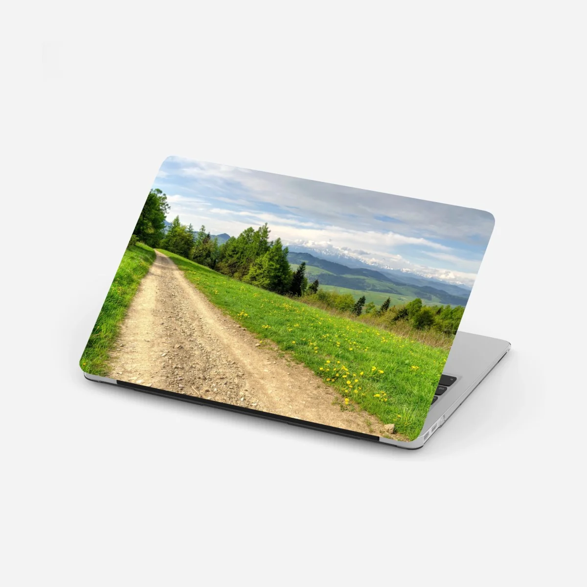 Adesivo per laptop sentiero primaverile nei Monti Gorce • Wallissimo® Adesivo per laptop sentiero primaverile nei Monti Gorce • Wallissimo®