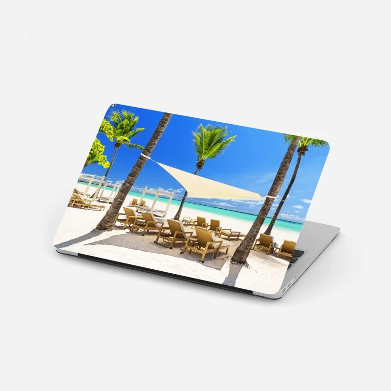 Adesivo per laptop vacanza da sogno a Cap Cana