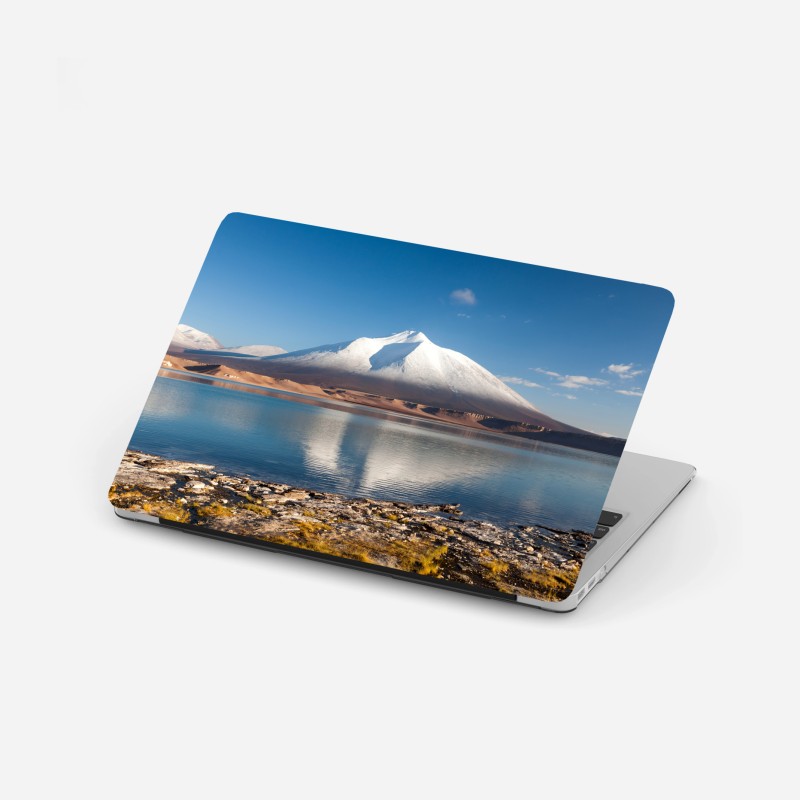Adesivo per laptop riflessi sulla Laguna Verde, Atacama