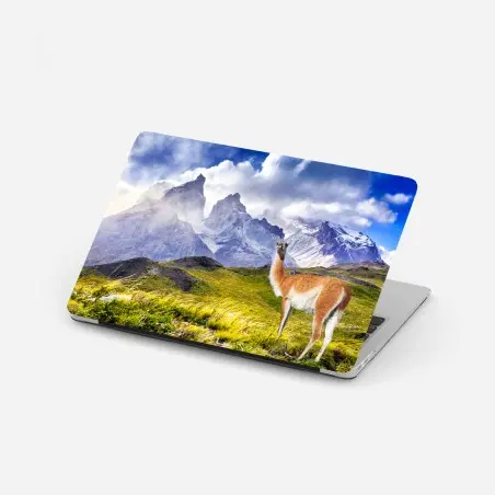 Adesivo per laptop quiete patagonica a Torres del Paine • Wallissimo®