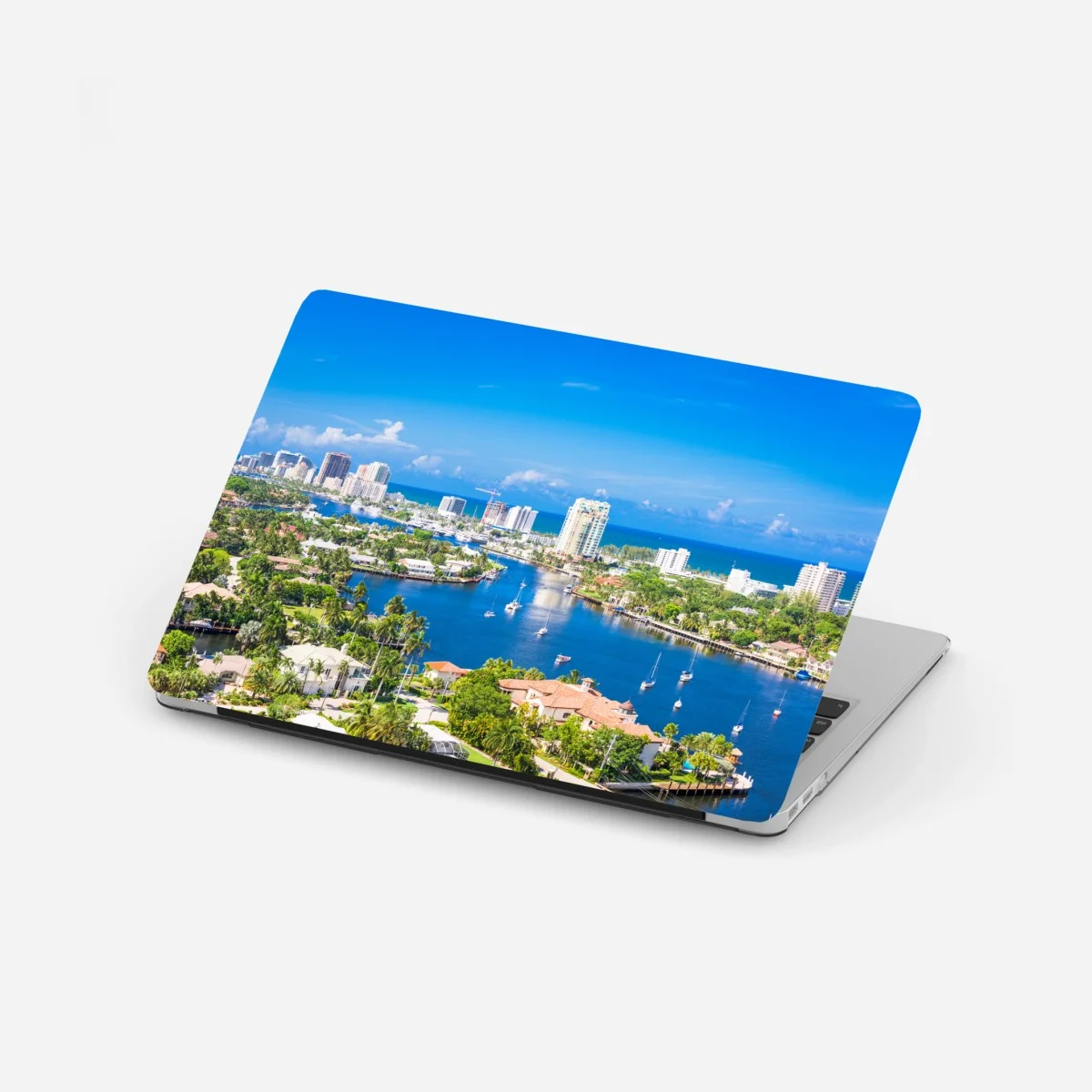 Adesivo per laptop panorama costiero di Fort Lauderdale • Wallissimo® Adesivo per laptop panorama costiero di Fort Lauderdale • Wallissimo®