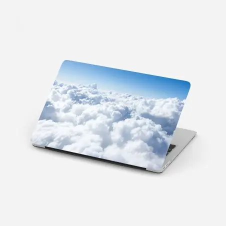 Adesivo per laptop mare di nuvole e cielo sereno • Wallissimo®