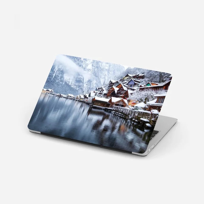 Adesivo per laptop paesaggio da sogno di Hallstatt