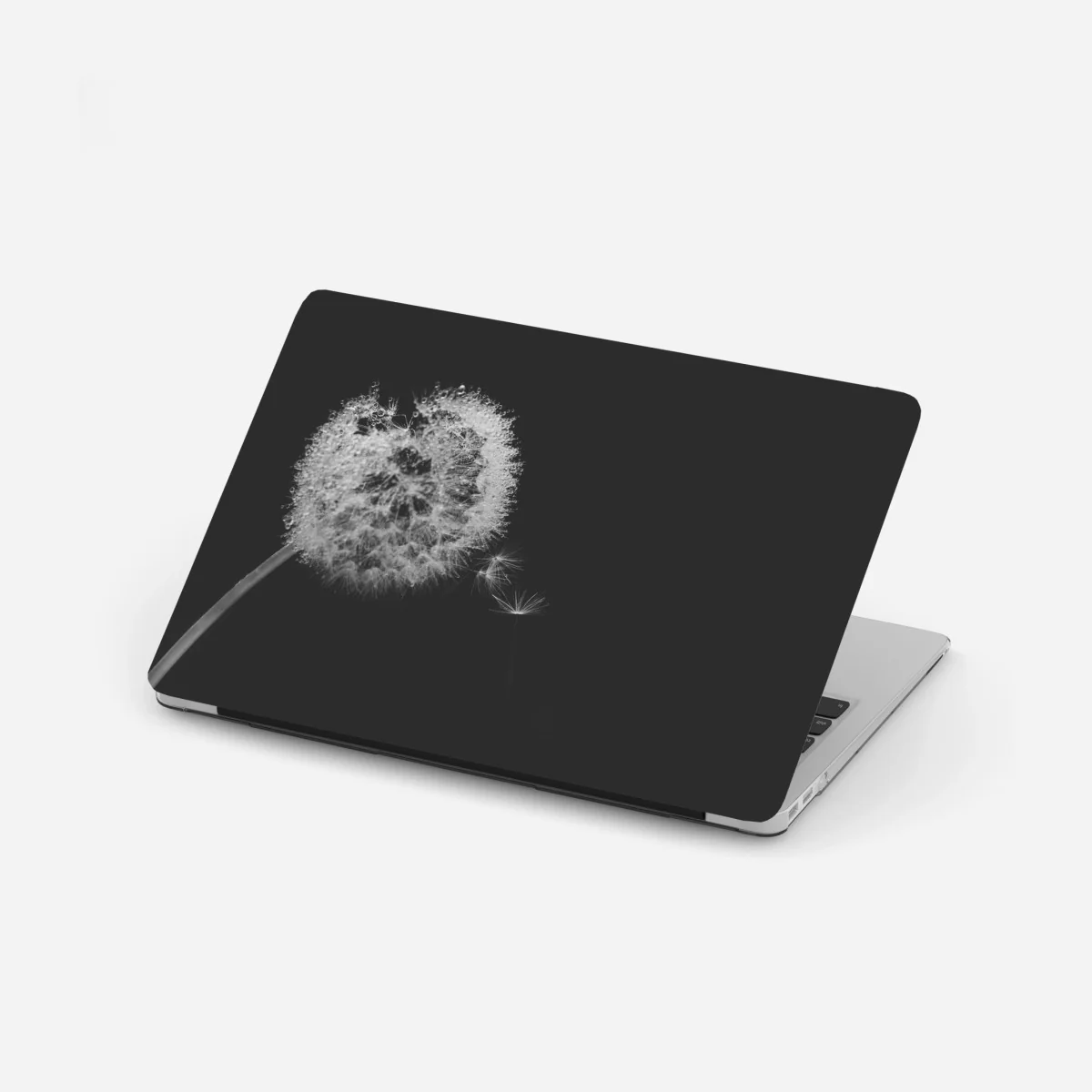 Adesivo per laptop soffione sospeso in bianco e nero • Wallissimo® Adesivo per laptop soffione sospeso in bianco e nero • Wallissimo®