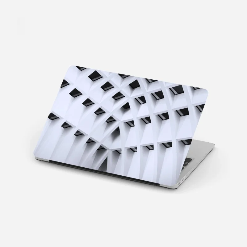 Adesivo per laptop trama di archi geometrici