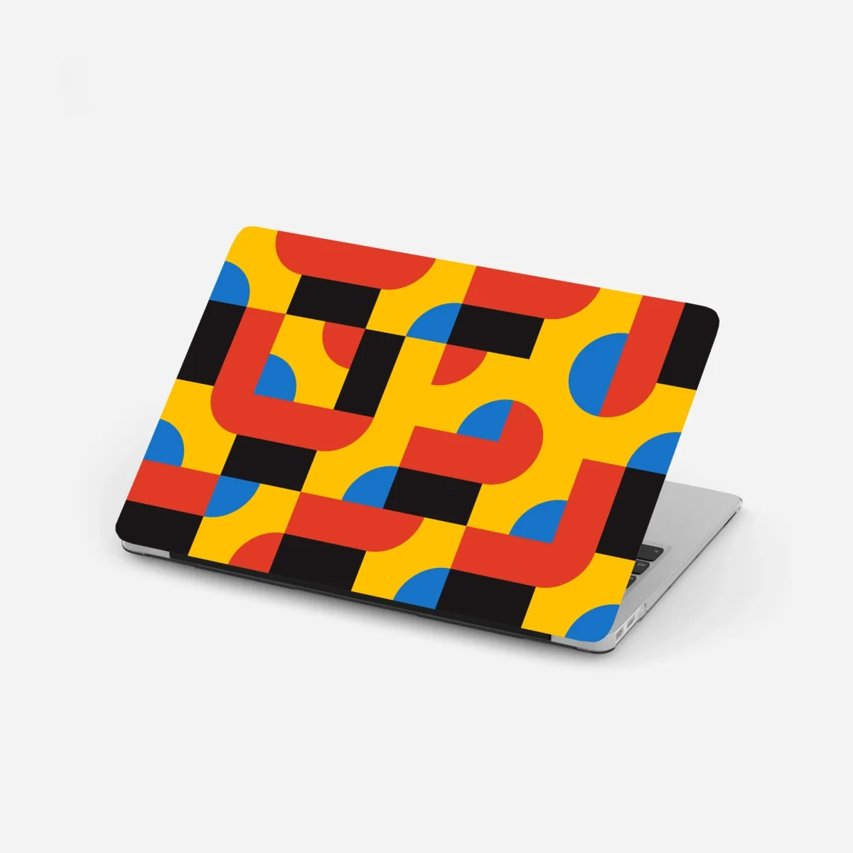 Adesivo per laptop motivo geometrico astratto nei toni primari • Wallissimo® Adesivo per laptop motivo geometrico astratto nei toni primari • Wallissimo®