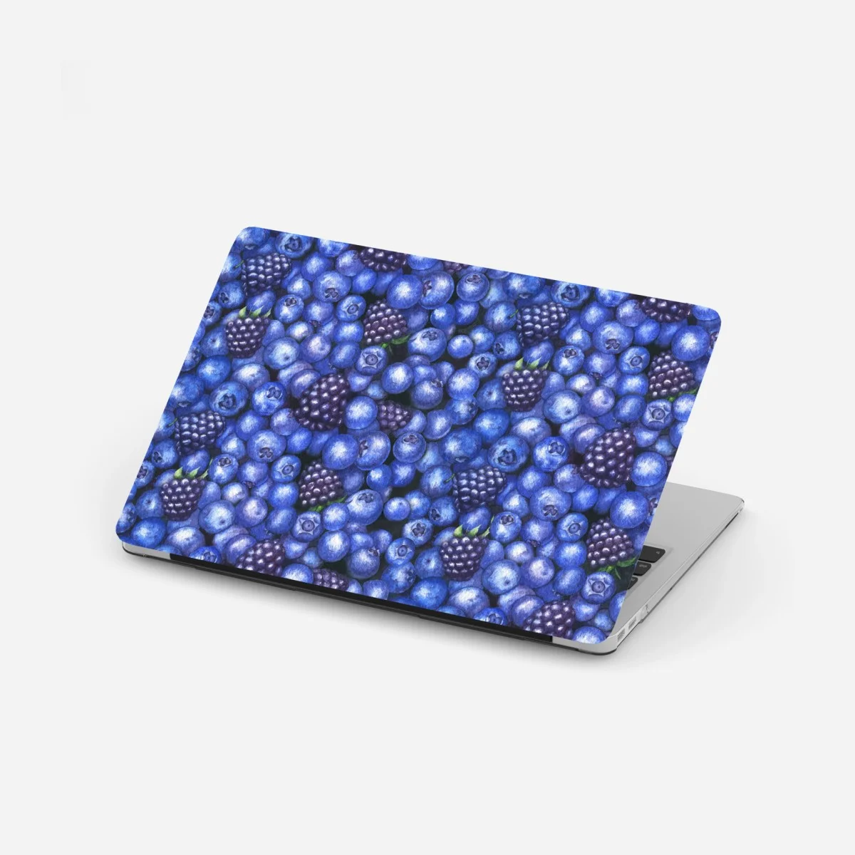 Adesivo per laptop motivo mirtilli e more dipinti a mano • Wallissimo® Adesivo per laptop motivo mirtilli e more dipinti a mano • Wallissimo®