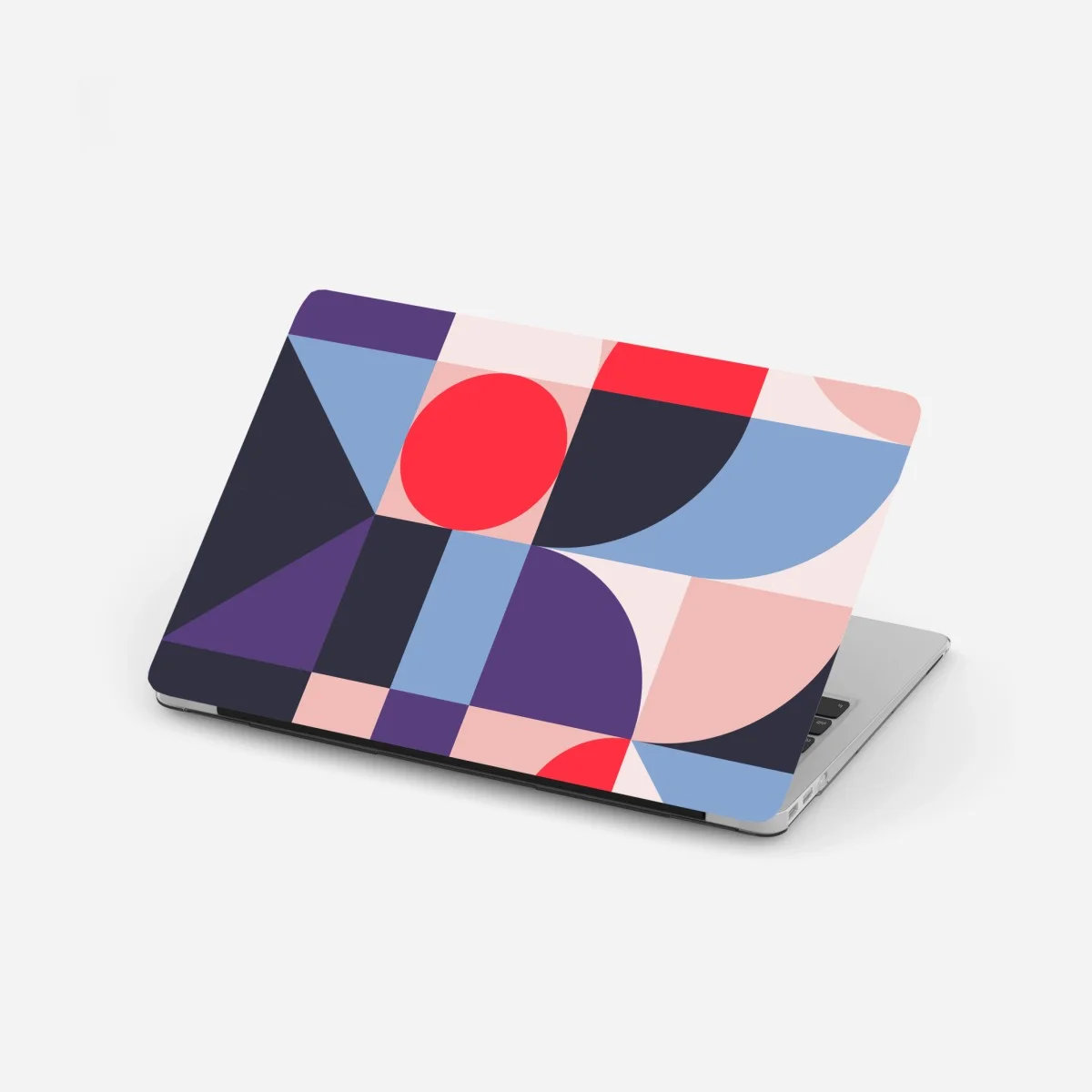 Adesivo per laptop composizione geometrica dai toni vivaci • Wallissimo® Adesivo per laptop composizione geometrica dai toni vivaci • Wallissimo®