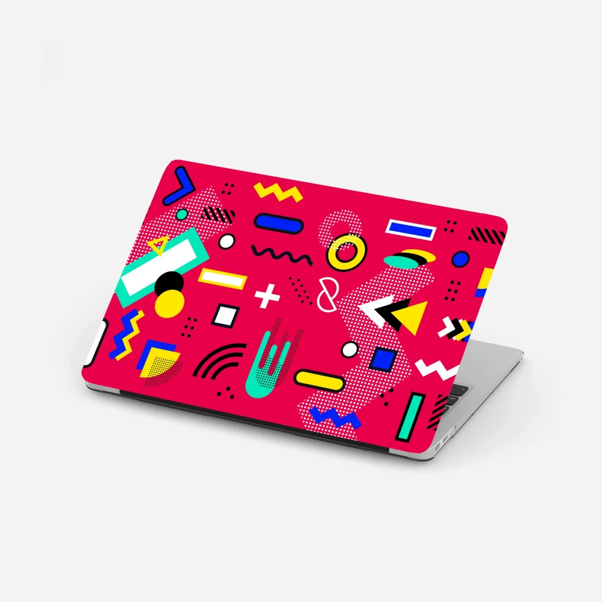 Adesivo per laptop pattern geometrico pop art vibrante • Wallissimo® Adesivo per laptop pattern geometrico pop art vibrante • Wallissimo®