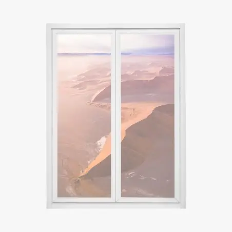 Adesivo per finestra mistiche dune di Sossusvlei, Namibia • Wallissimo®