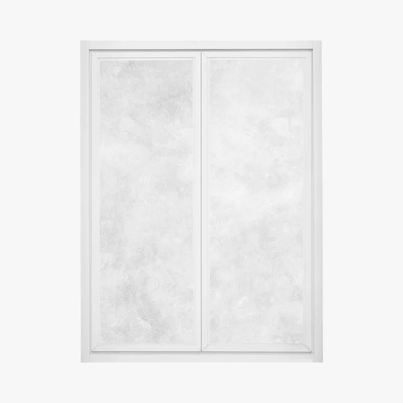 Adesivo per finestra effetto parete in cemento grigio